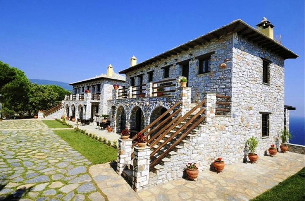 Aparthotel Prasino - Galazio Mourésion Exterior foto