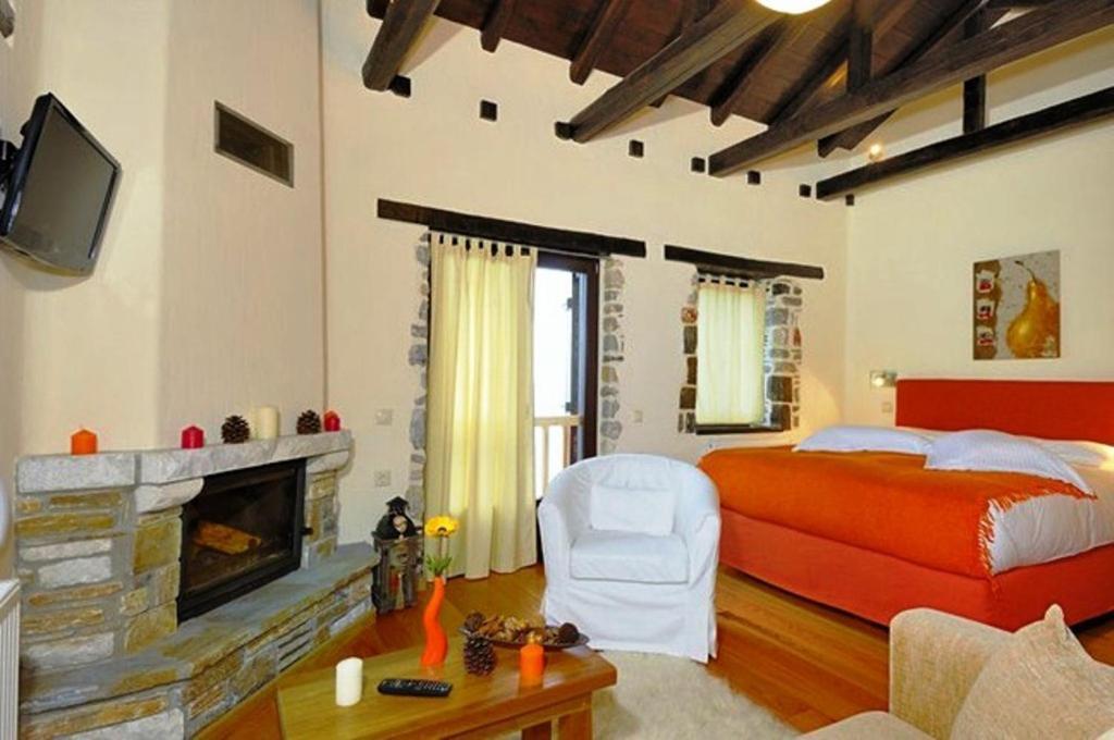 Aparthotel Prasino - Galazio Mourésion Zimmer foto