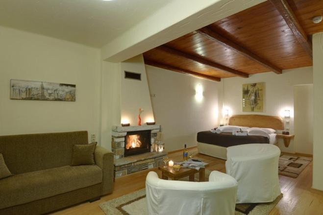 Aparthotel Prasino - Galazio Mourésion Zimmer foto